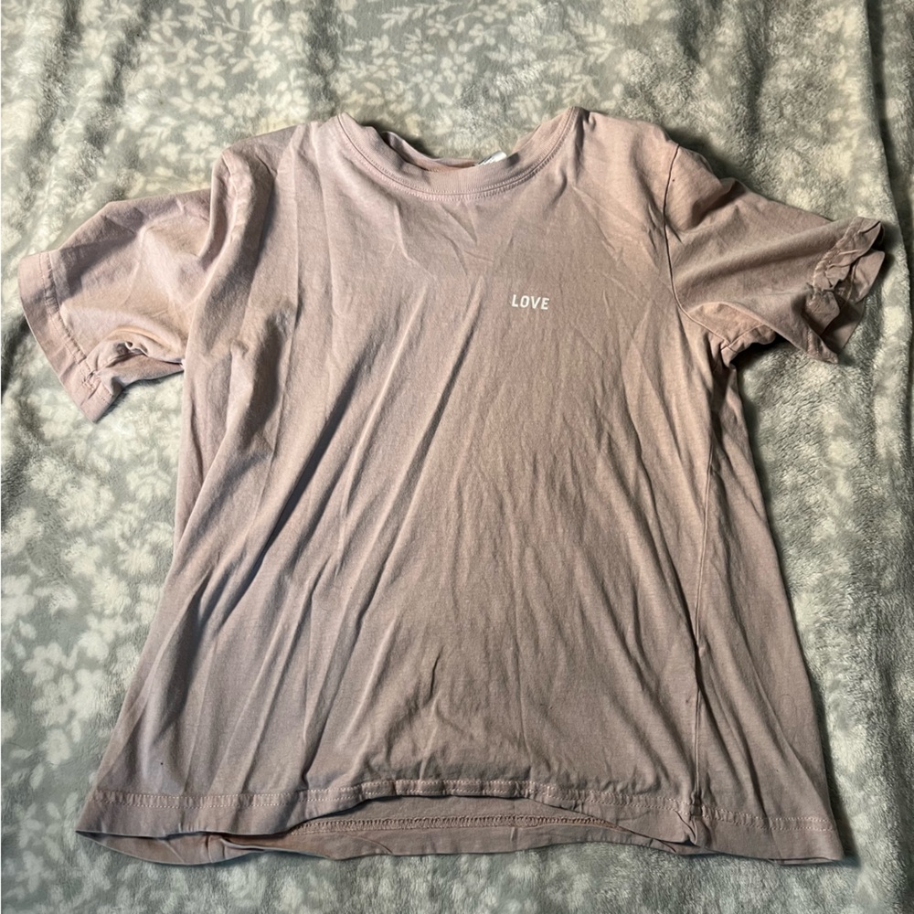 Teen pink shirt